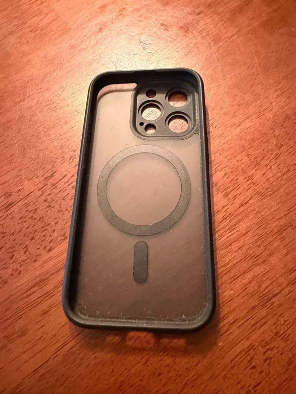 Translucent MagSafe‎ Compatible Phone Case - Black